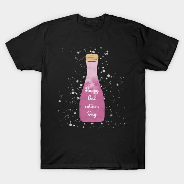 Happy Galentine’s Day T-Shirt by Jennggaa